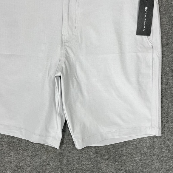 Travis Mathew Wanderlust Golf Shorts Mens 33 Gray Performance 9" Inseam - Picture 3 of 15